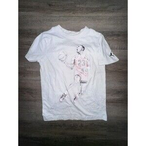Nike Air Jordan MJ Dot Graphic Kids Shirt Size  (8-10 Years Old)
